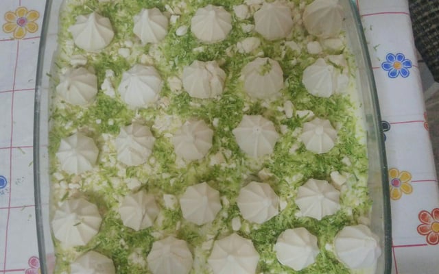 Pavê de limão com suspiro