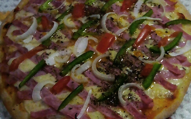 Pizza massa crocante