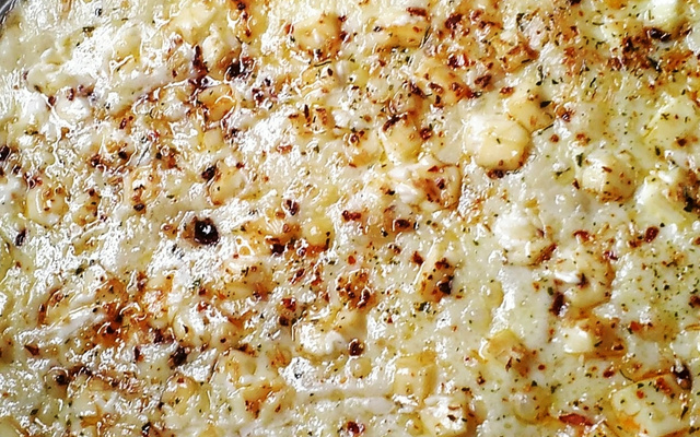 Escondidinho de aipim