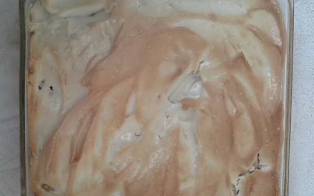 Doce de banana com suspiro