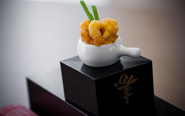 Escondidinho de camarão