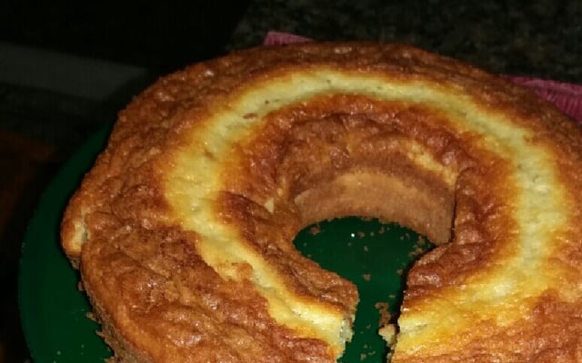 Bolo de goma de tapioca