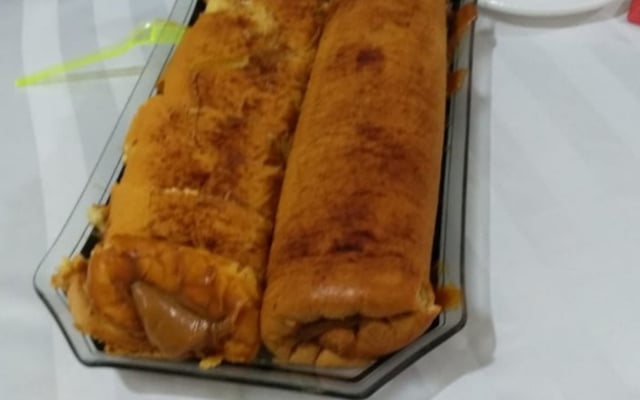 Rocambole de doce de leite