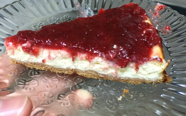 Cheesecake de morango