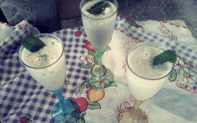 Raspadinha de hortelã