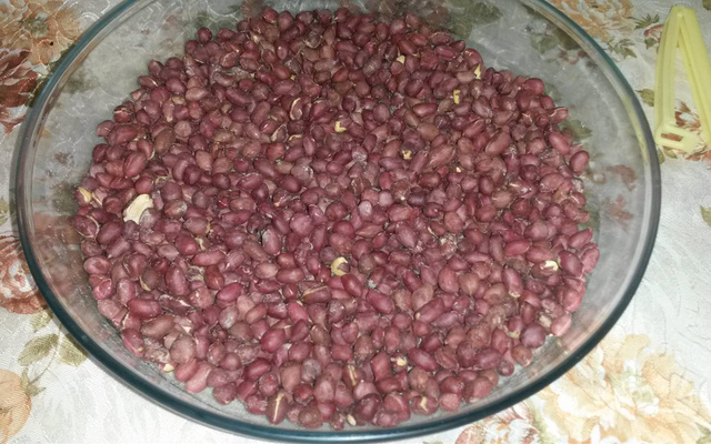 Amendoim Salgado de Micro-ondas