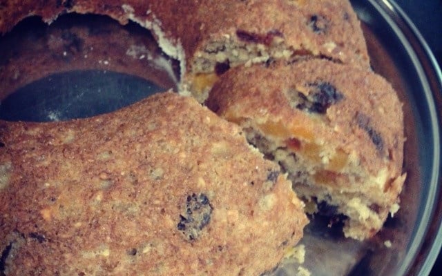 Bolo sem leite, sem farinha e sem açúcar