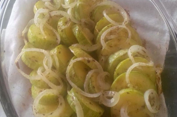 Abobrinha simples e saudável