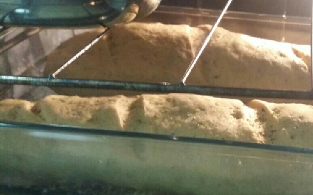 Pão caseiro simples (pão sovado)