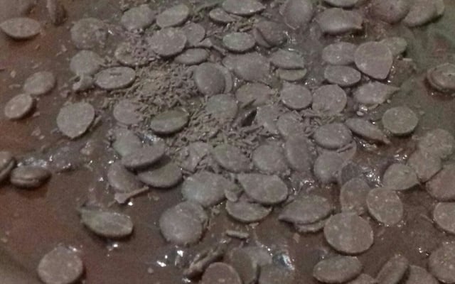 Torta de chocolate com massa podre