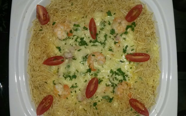 Camarão internacional do coco bambu