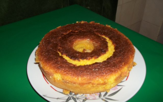 Bolo cremoso de milho em lata