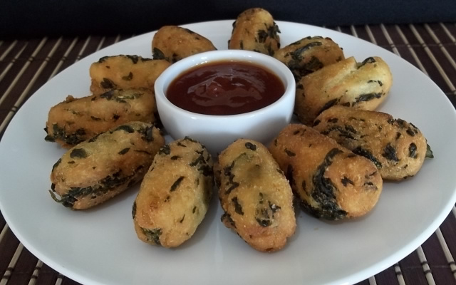 Croquete de espinafre