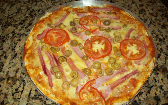 Pizza de liquidificador