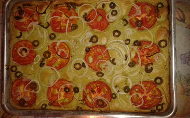 Torta de pão amanhecido