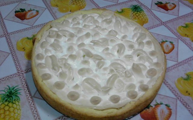 Torta de limão com massa podre