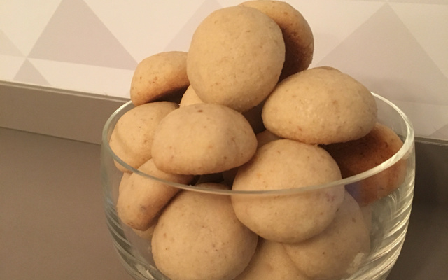 Bolachinha de nozes delícia