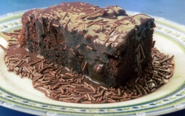 Bolo de Chocolate Molhadinho