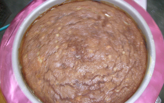 Torta de banana preguiçosa