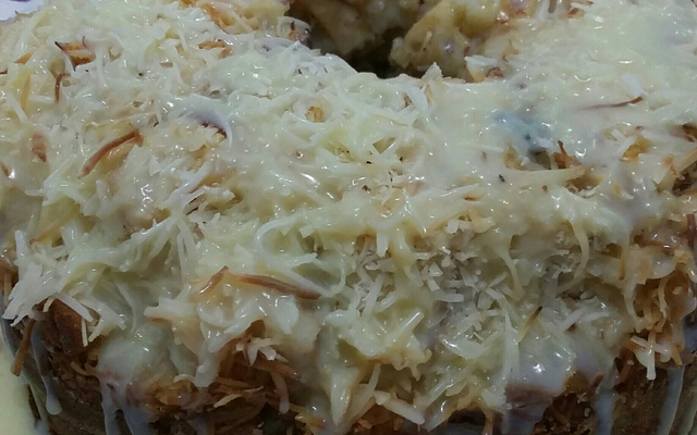 Bolo delicioso de maçã