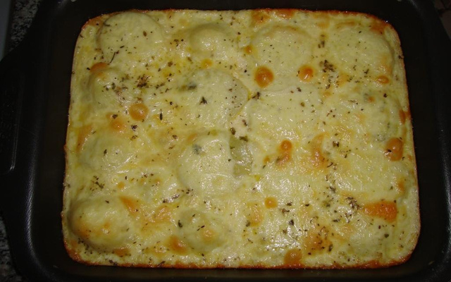 Batata gratinada
