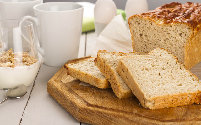 Bolo de banana integral à moda da Gabi