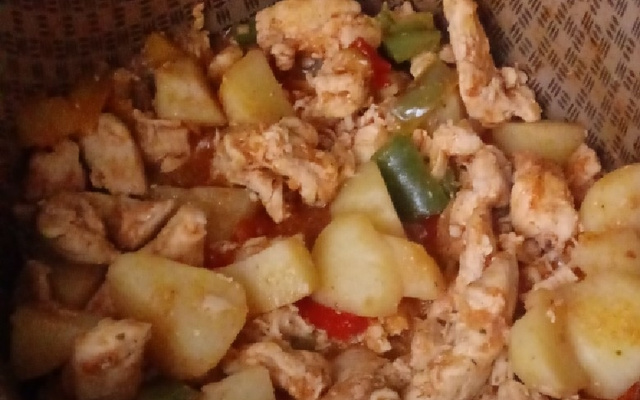 Filé de frango com batata