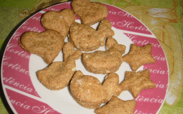 Biscoito integral com farinha de centeio