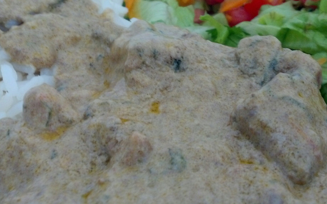 Estrogonofe de fígado