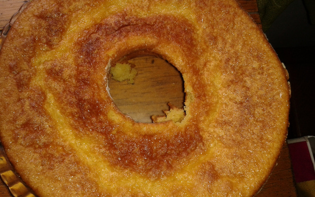 Bolo de Milho e Coco