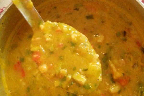 Bobó de camarão à moda Kukalucas