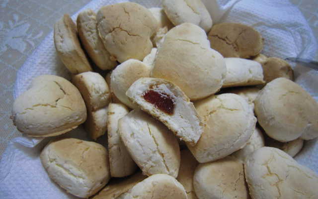 Biscoito de Maisena com Goiabada