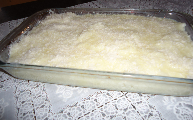 Bolo de tapioca tudo de bom