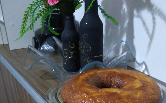 Bolo de laranja de liquidificador