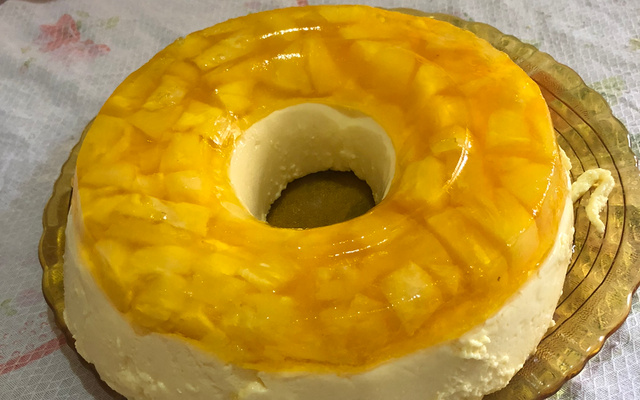 Pudim de abacaxi