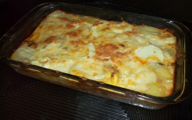 Torta de atum de forno