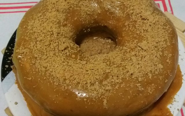 Bolo junino de paçoca