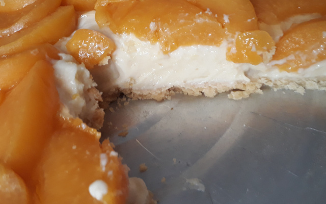 Torta de pêssego