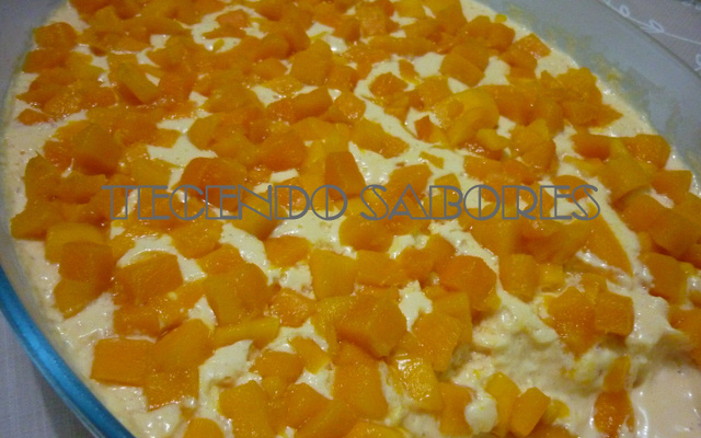 Mousse de manga com iogurte natural