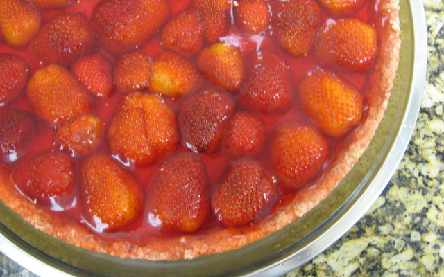 Torta de morango facílima