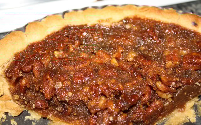 Torta de nozes pecã (pecan pie)