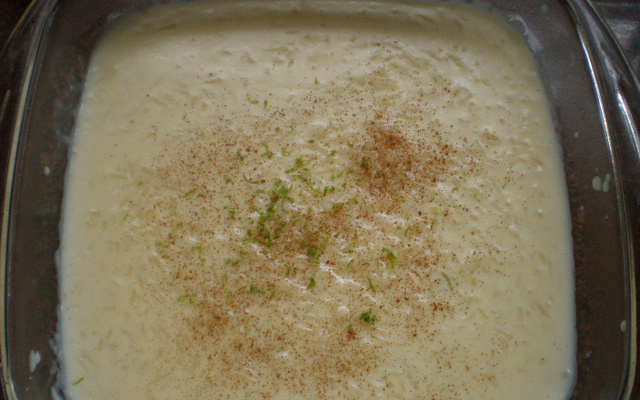 Arroz doce cremoso