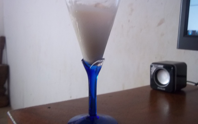 Sorvete de mousse de graviola