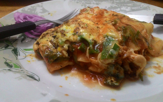 Lasanha de panela rápida e leve