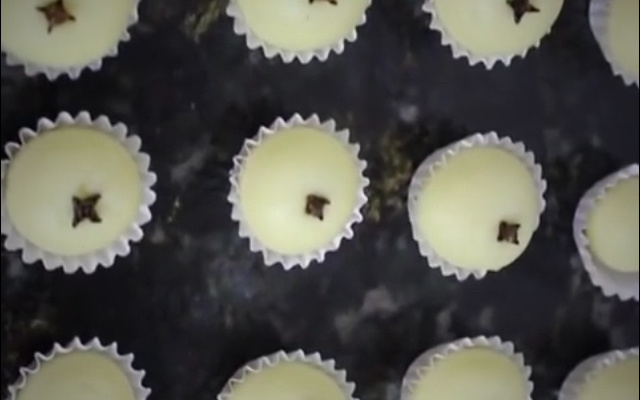 Bombom de leite ninho