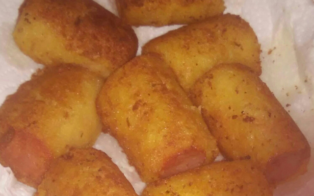 Enroladinho de salsicha