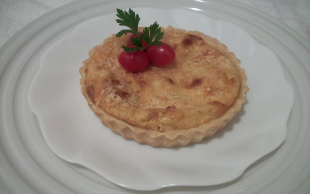 Mini quiche de queijo
