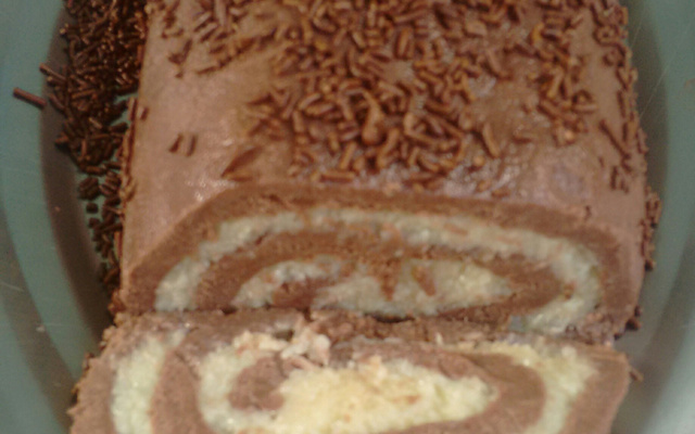 Rocambole prestígio que não vai no fogo