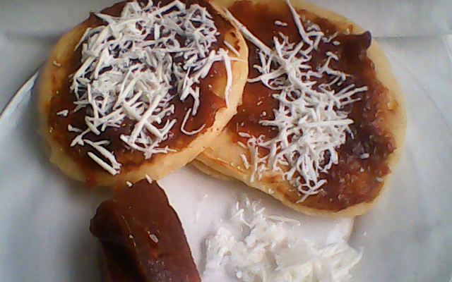 Panqueca americana Romeu e Julieta