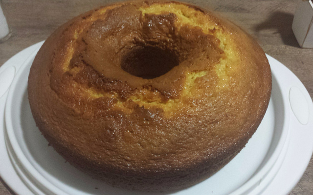 Bolo de mexerica